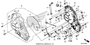 Right Crankcase Cover Schematic