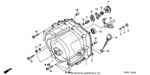 Front Crankcase Cover (tm) Schematic