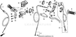 Handle + Switches + Cables Schematic