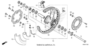Rear Wheel Schematic