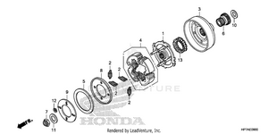 Starting Clutch Schematic