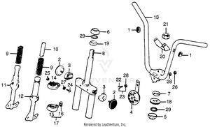 Handlebar + Horn Schematic