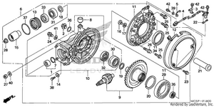 Final Driven Gear Schematic