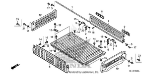 Bed Plate + Rear Gate Schematic