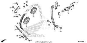 Cam Chain@tensioner Schematic