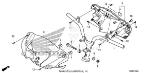 Handle + Handle Cover Schematic