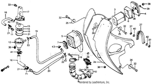 Front Cover + Air Cleaner Schematic