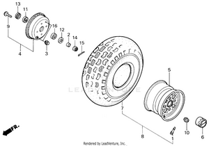 Front Wheel Schematic