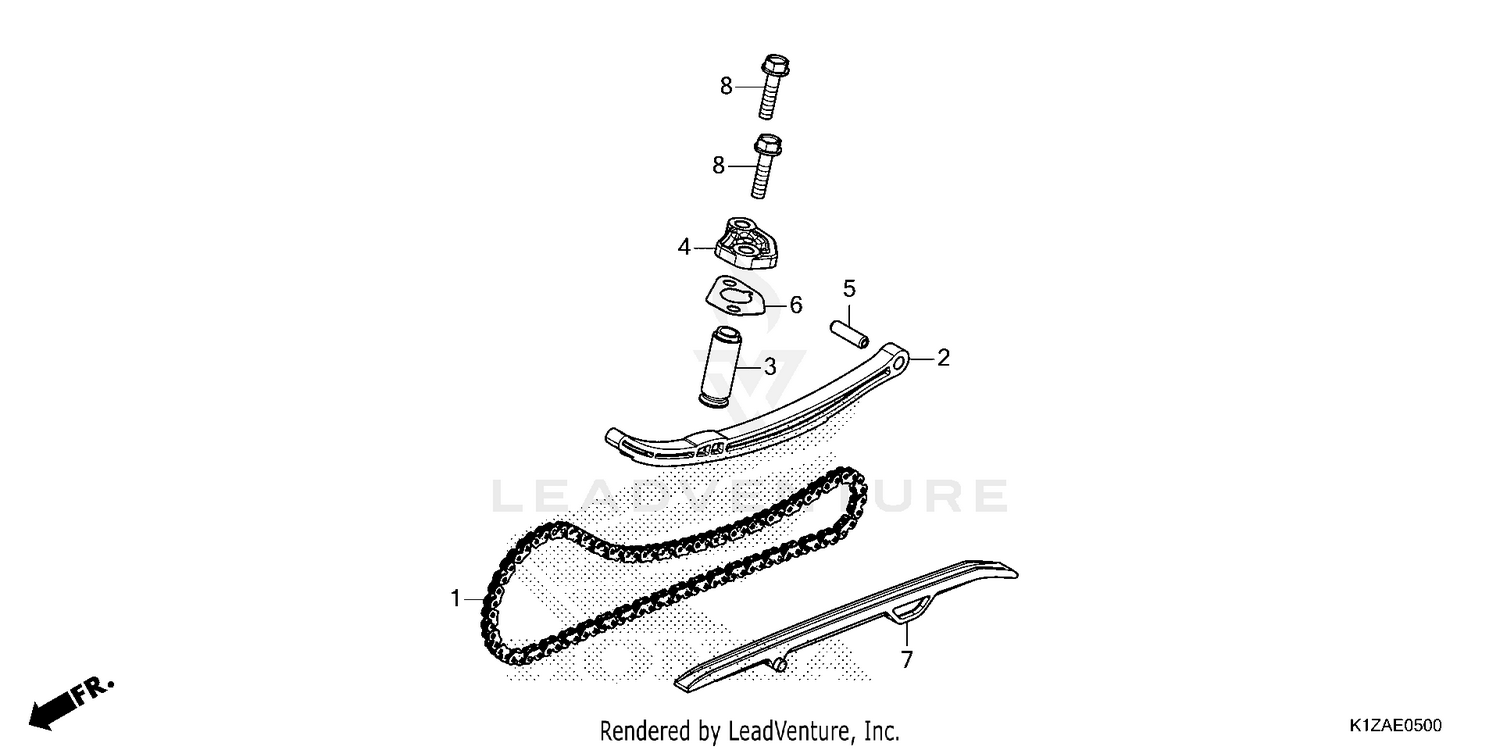 CAM CHAIN@TENSIONER