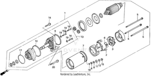 Starting Motor Schematic