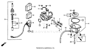Carburetor 88-93 Schematic