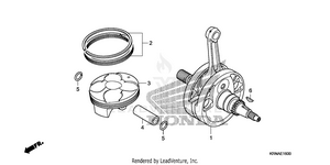 Crankshaft@piston Schematic