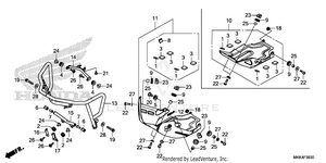 Front Side Pipe@skid     Plate Schematic