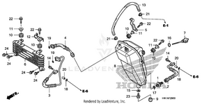 Oil Cooler Schematic