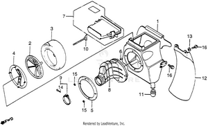Air Cleaner 83 Schematic