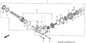 Side Gear Case Schematic