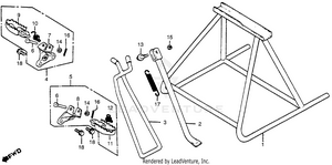 Side Stand + Step Schematic