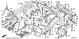 Rear Fender Schematic