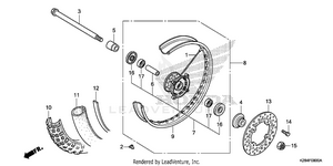 Front Wheel Schematic