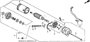 Starter Motor Schematic