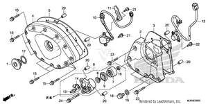 Front Cover@transmission Cover Schematic