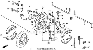 300 Fw Front Brake Schematic