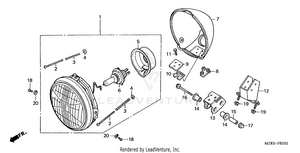Headlight (2) Schematic