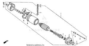 Starter Motor Schematic