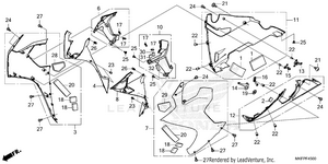 Middle Cowl Schematic