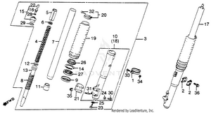 Xl500r Front Fork 82 Schematic