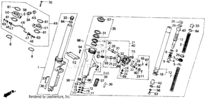 Front Fork Schematic