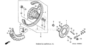 Rear Wheel Schematic
