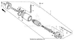 Starter Motor Schematic