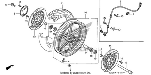 Front Wheel Schematic