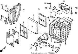 Air Cleaner Schematic