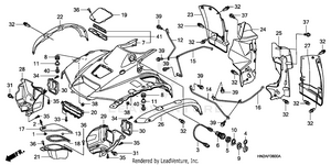Front Fender Schematic