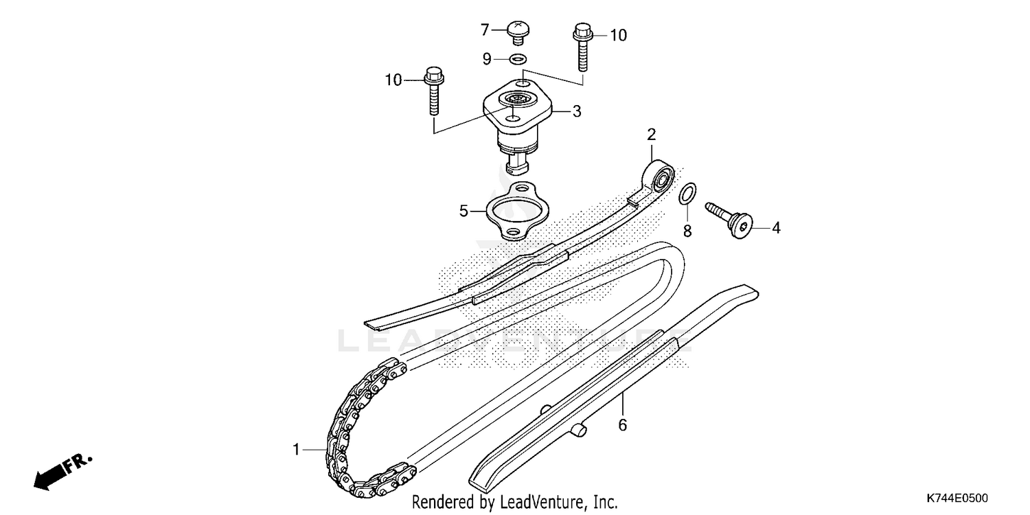 CAM CHAIN@TENSIONER