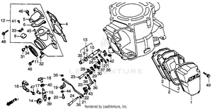 Exhaust Manifold 84 Schematic