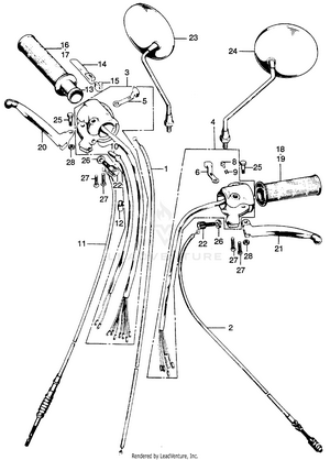 Switch + Cable + Lever Schematic