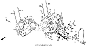 Crankcase Schematic