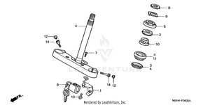 Steering Stem Schematic
