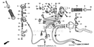 Handle Lever + Switch + Cable (2) Schematic