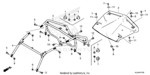 Roll Bar@roof Schematic
