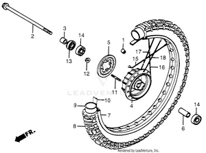 Front Wheel Schematic