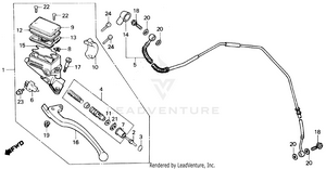 Clutch Master Cylinder Schematic