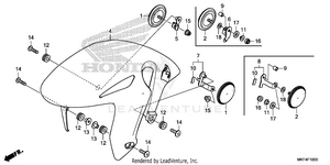 Front Fender Schematic