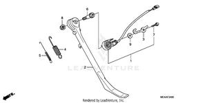 Side Stand Schematic
