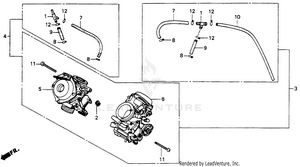 Carburetor (assy.) Schematic