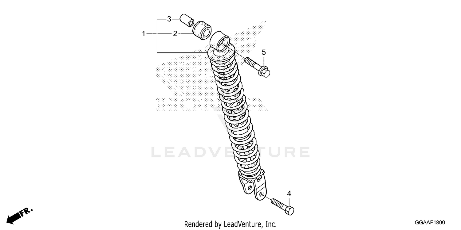 REAR SHOCK ABSORBER