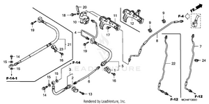 Brake Lines Schematic